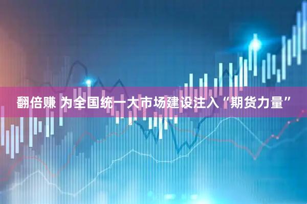 翻倍赚 为全国统一大市场建设注入“期货力量”